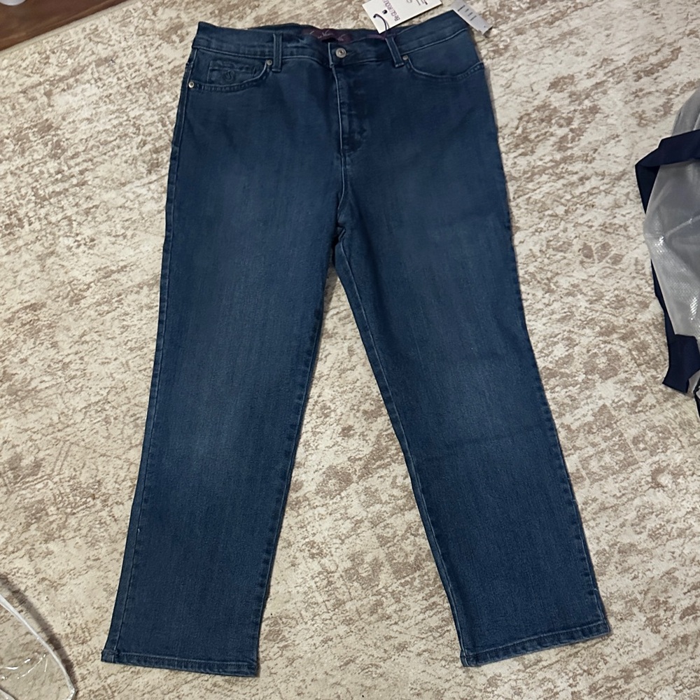 Gloria Vanderbilt Dark Blue Jeans